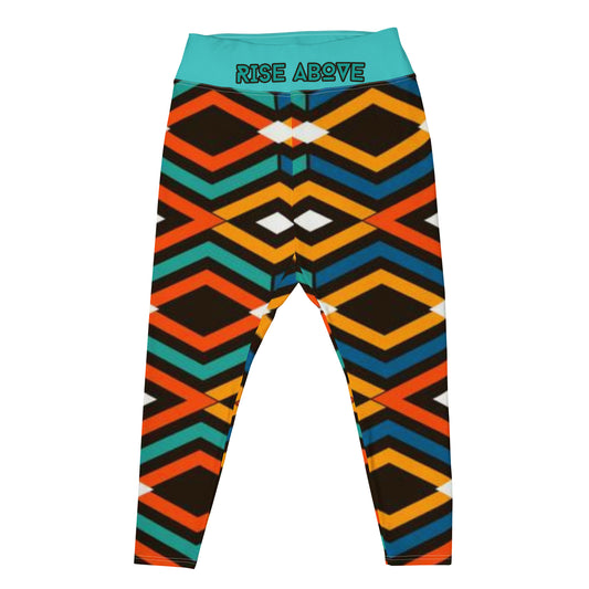 Rise Above: Coat of Many Colors Plus Size Leggings