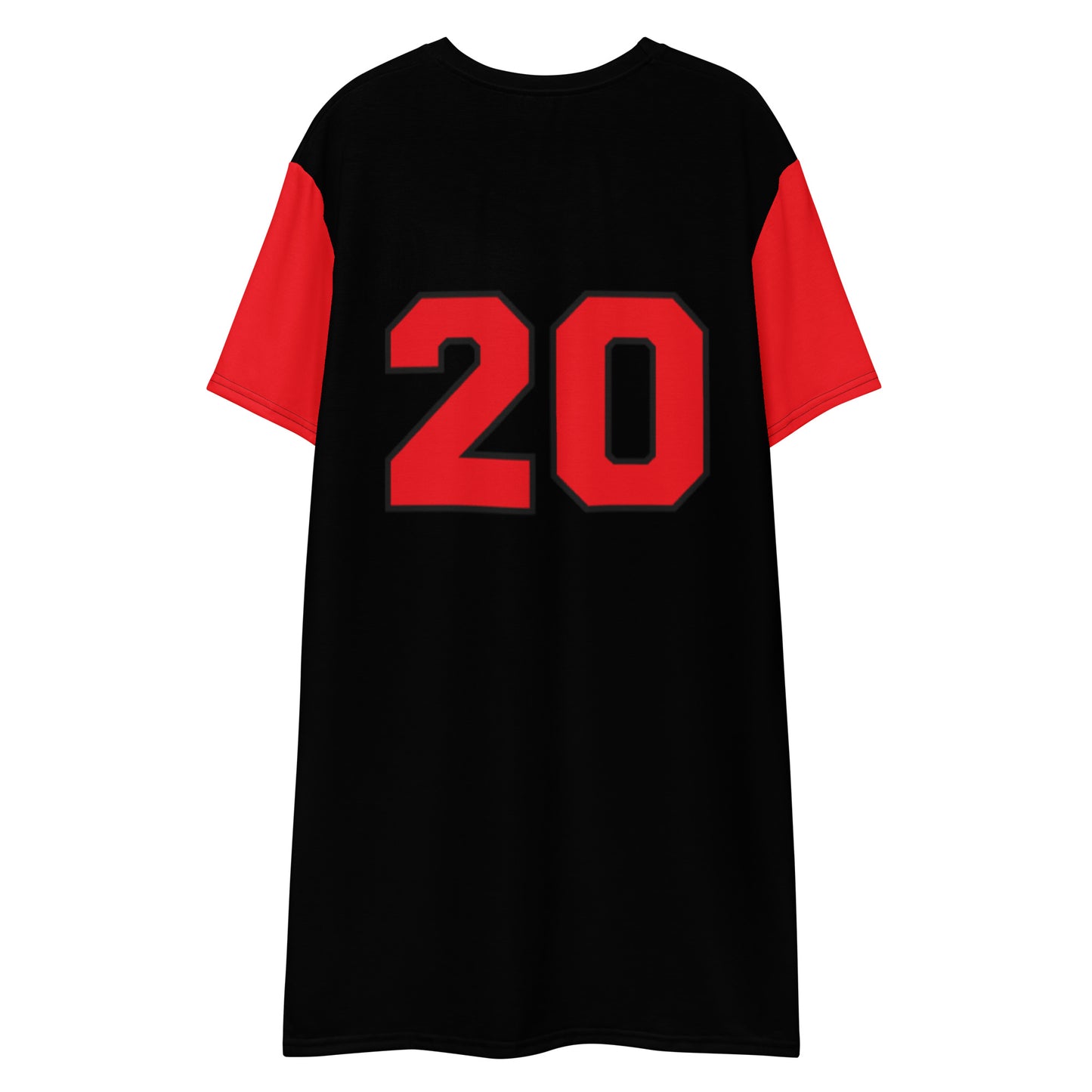 Rise Above-Blood Red T-shirt dress
