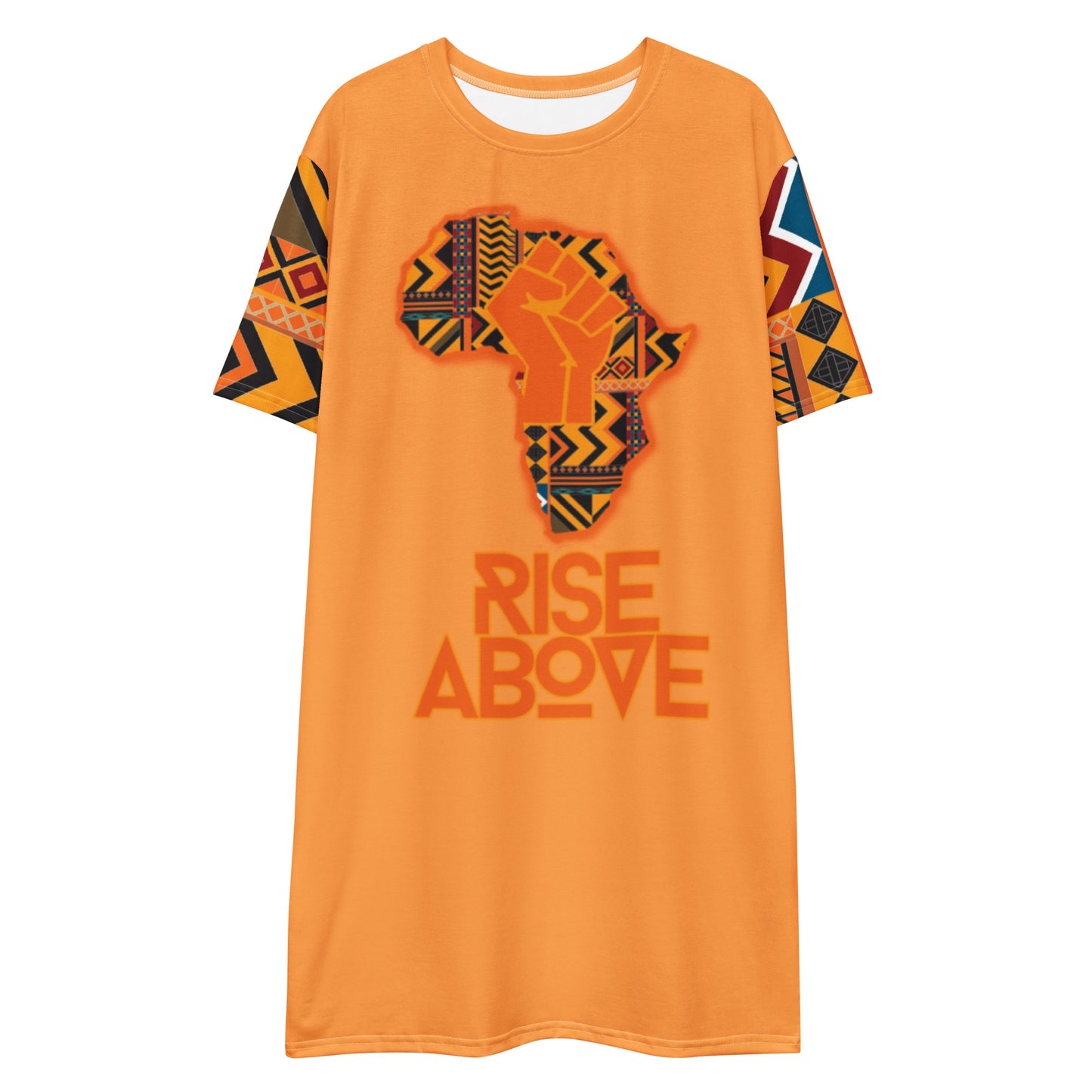 Rise Above: Neon Village Rebel T-shirt dress