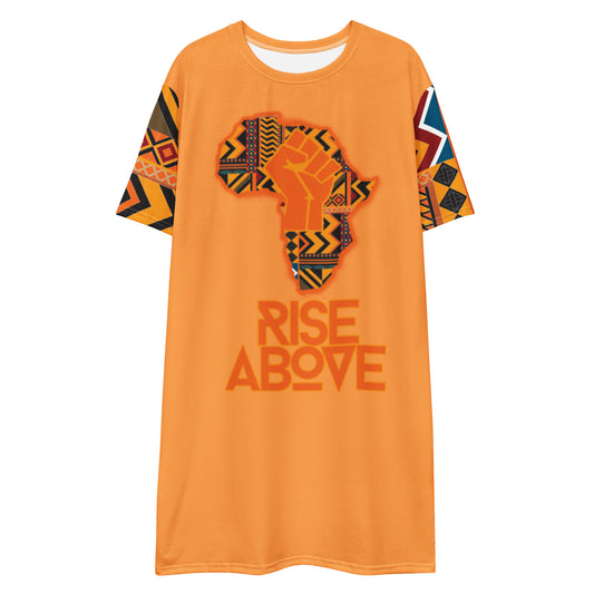 Rise Above: Neon Village Rebel T-shirt dress