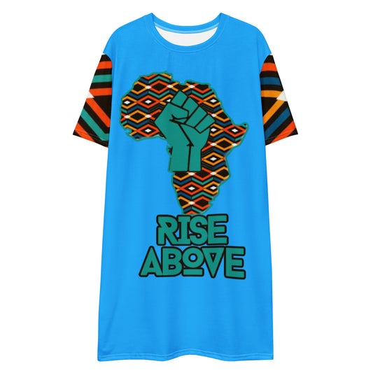 Rise Above: Coat of Many Colors T-shirt dress