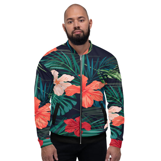 Flower Power Bomber Jacket