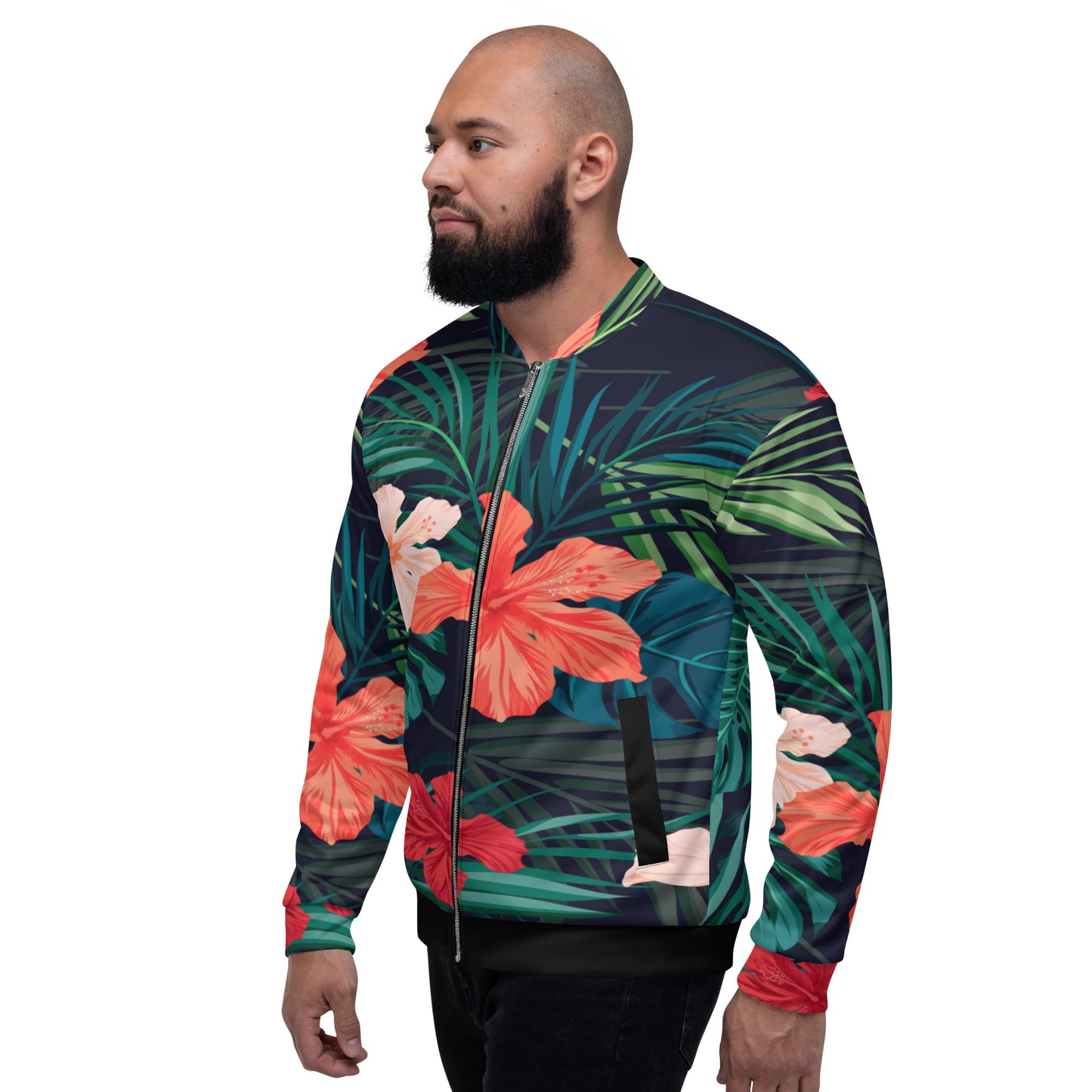 Flower Power Bomber Jacket