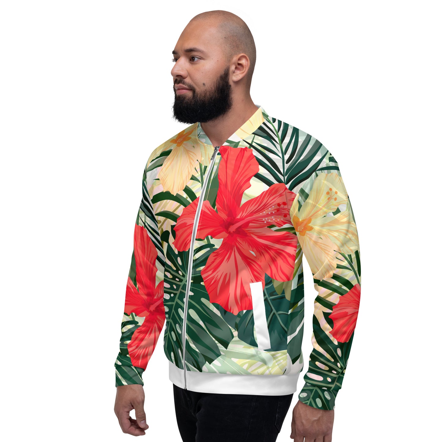Hawaiian Breeze Bomber Jacket