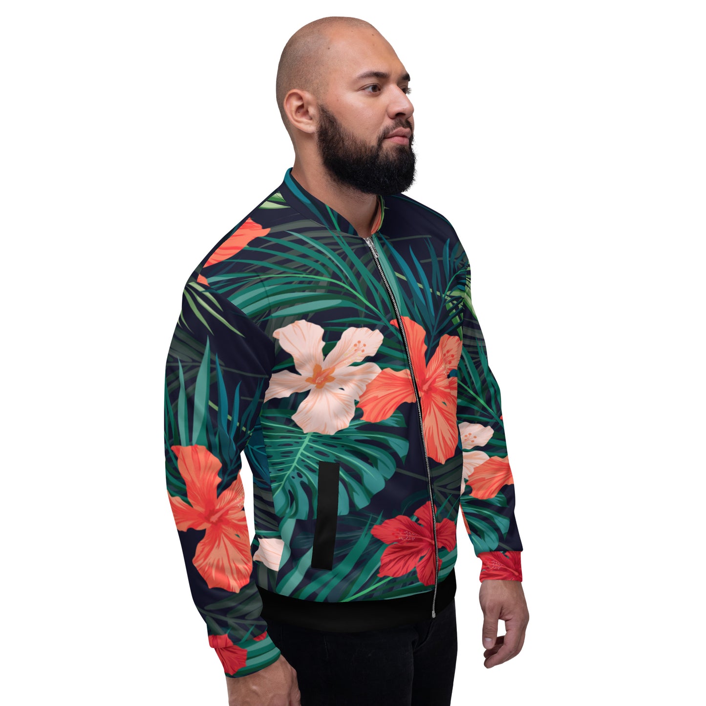 Flower Power Bomber Jacket
