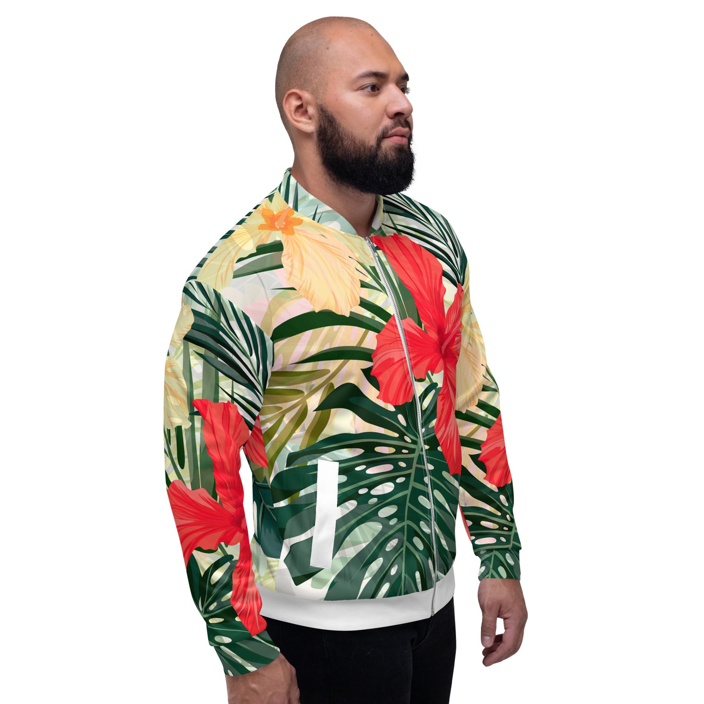 Hawaiian Breeze Bomber Jacket