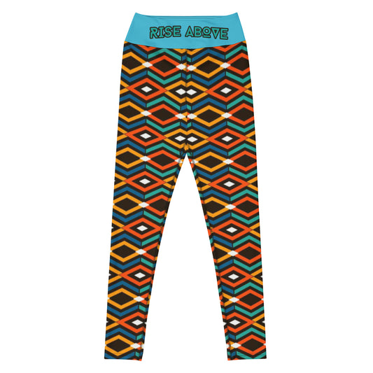 Rise Above: Coat of Many Colors- Yoga Leggings