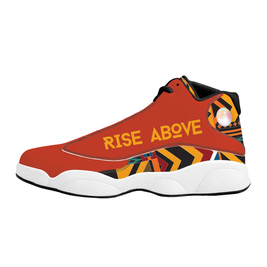 Rise Above: Village Rebel Basketball Shoes - Black