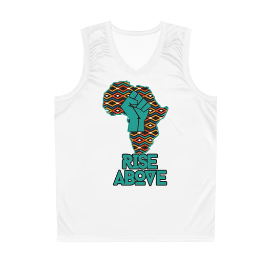 Rise Above: Many Colors-Basketball Jersey