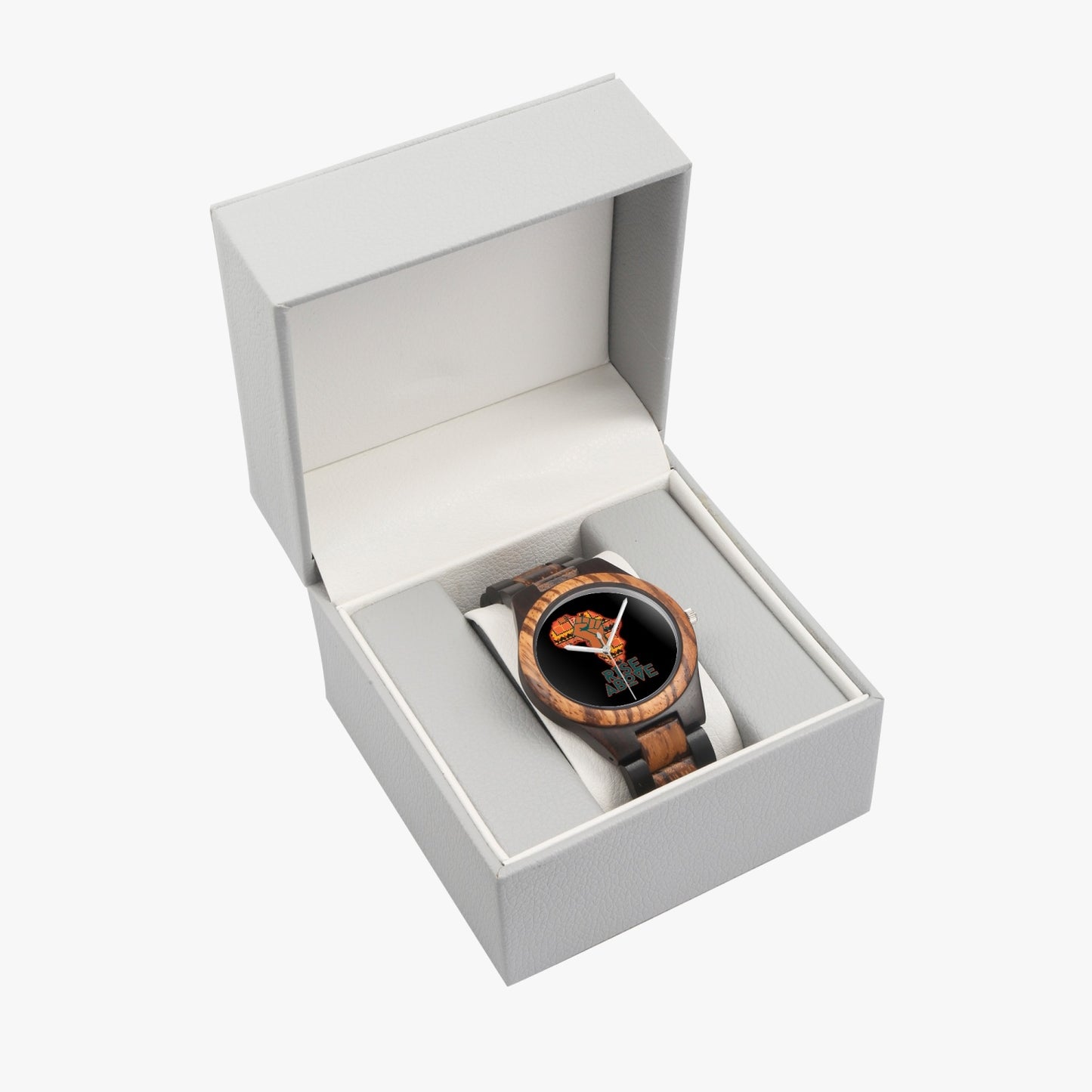Rise Above: Live and In Color-. Indian Ebony Wooden Watch