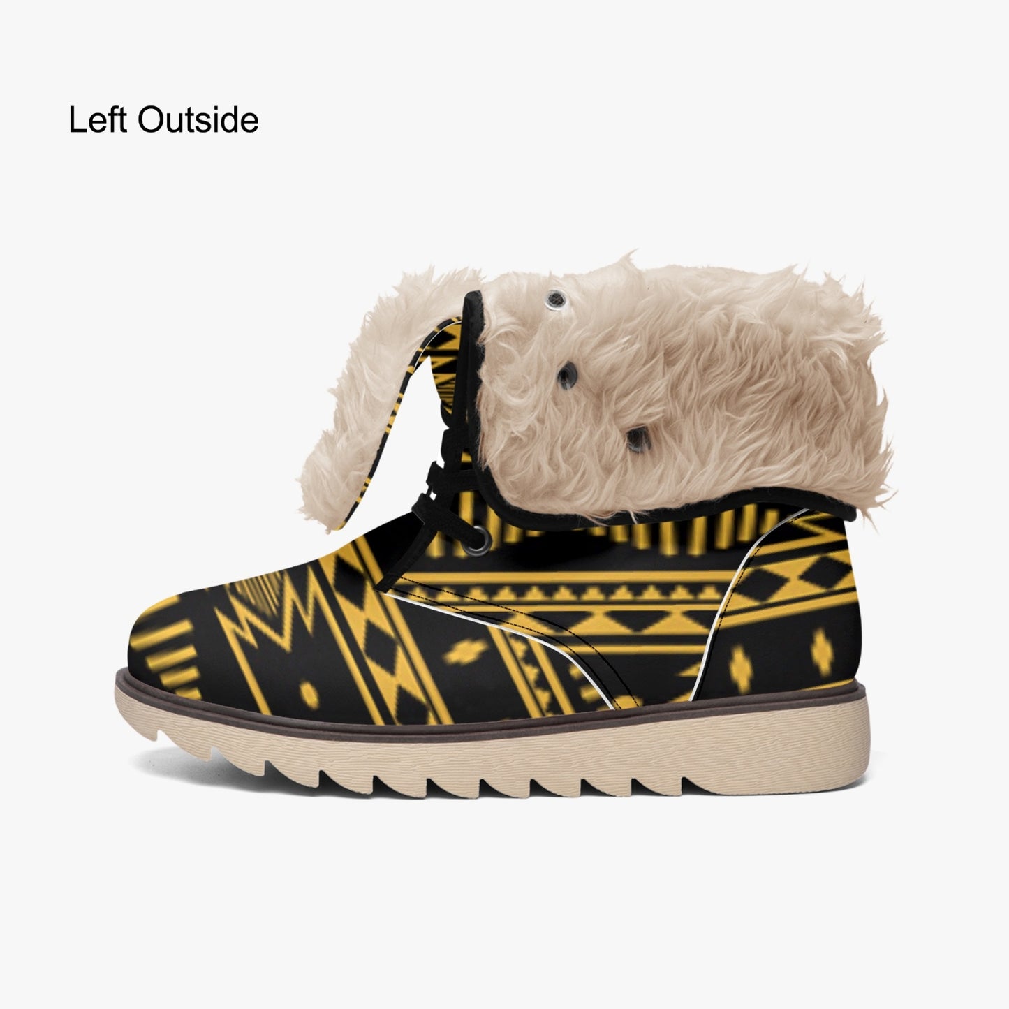 Royalty-. Cotton-pad Fur Lining Boots