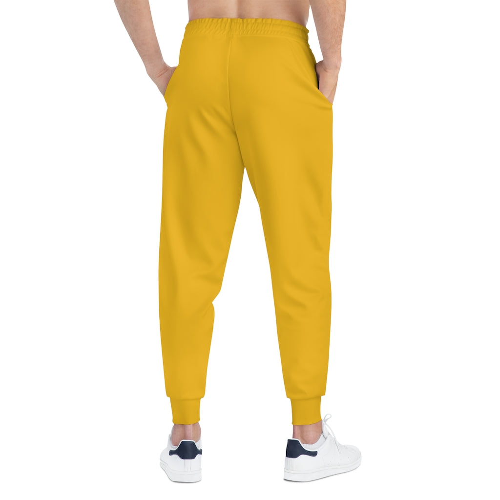 Rise Above: RBG Pride Yellow Athletic Joggers