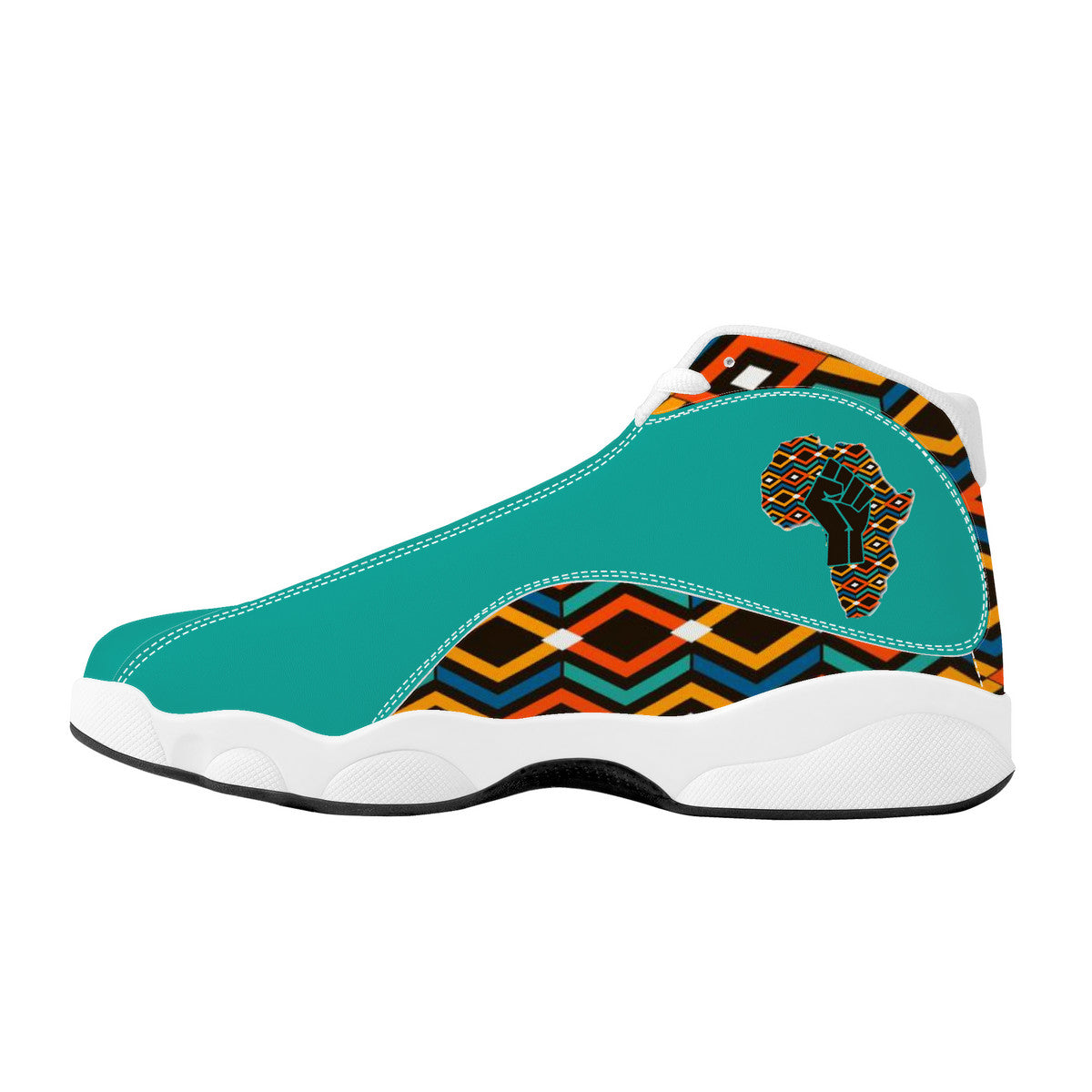 Rise Above-Coat of Many Colors Basketball Shoes - White