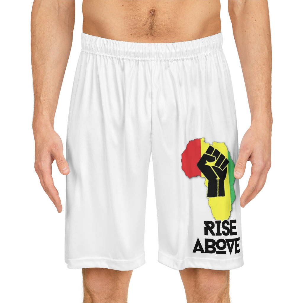 Rise Above: RBG Pride Day-Basketball Shorts