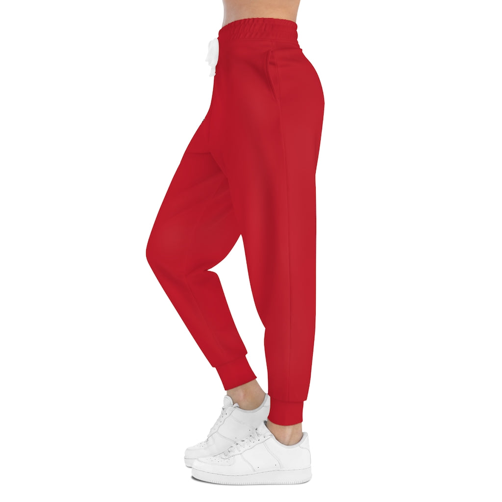Rise Above: RBG Pride Red Athletic Joggers