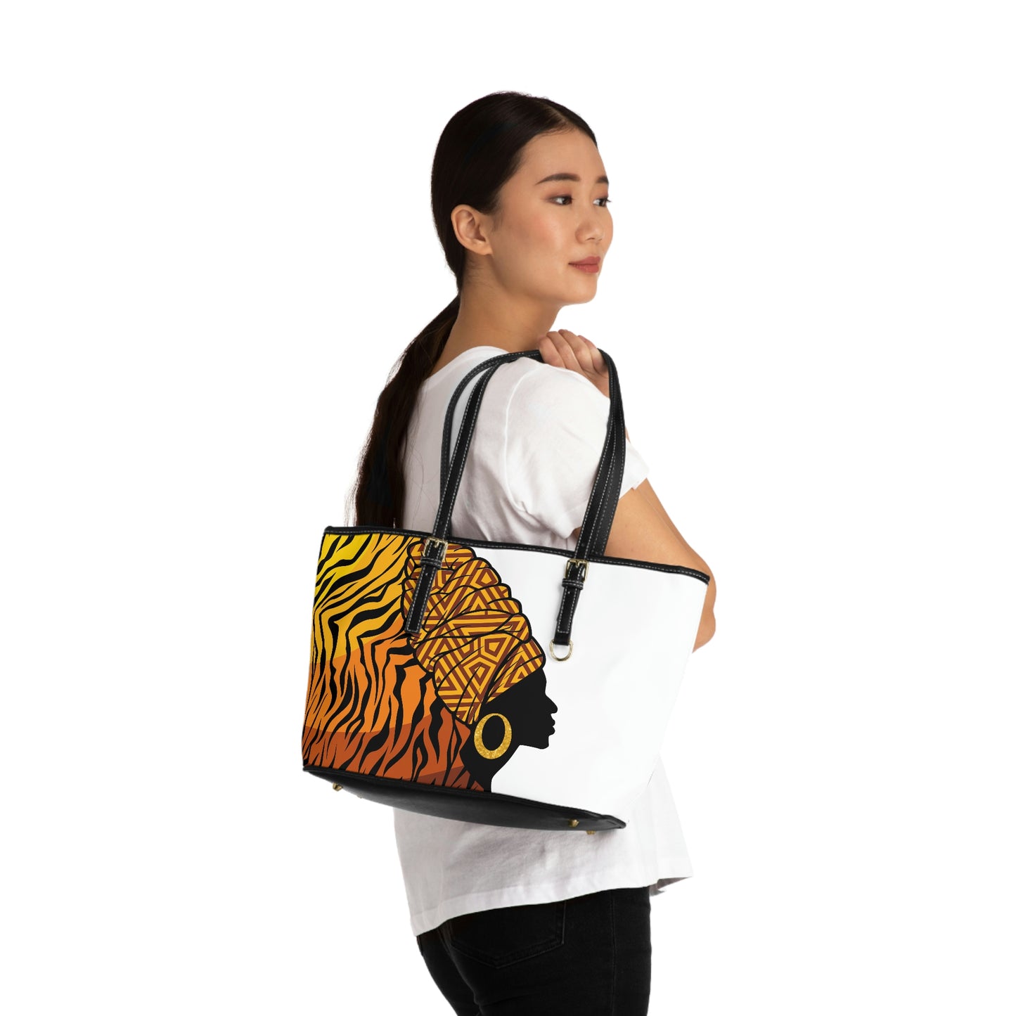 Fierce Leather Shoulder Bag