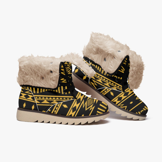 Royalty-. Cotton-pad Fur Lining Boots