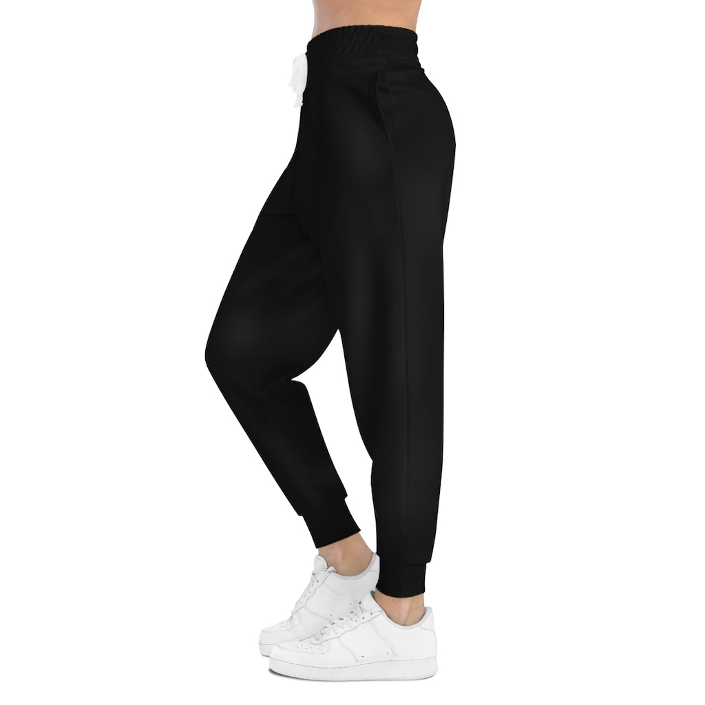 Rise Above: RBG Pride Black Athletic Joggers