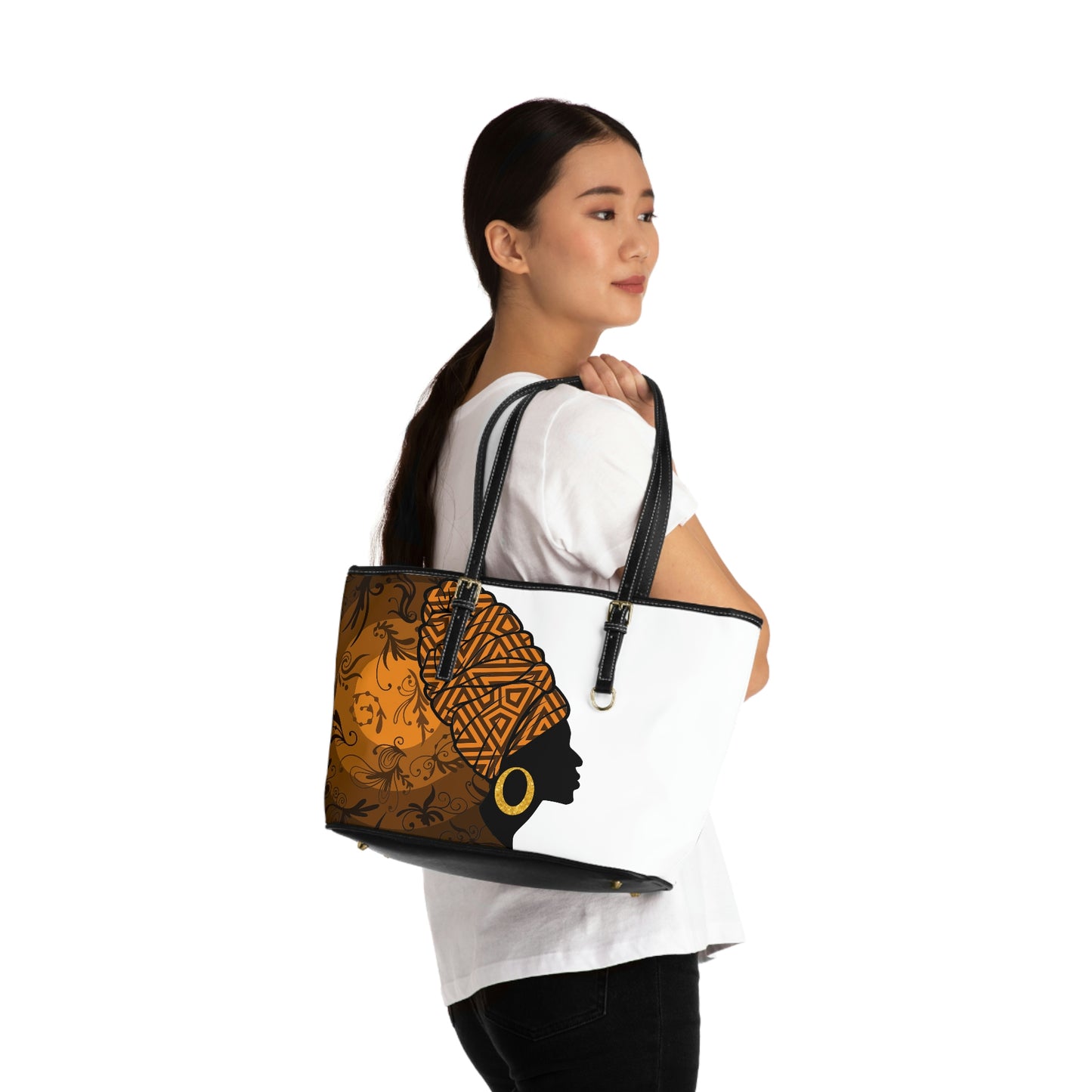 Brown Sugar Leather Shoulder Bag