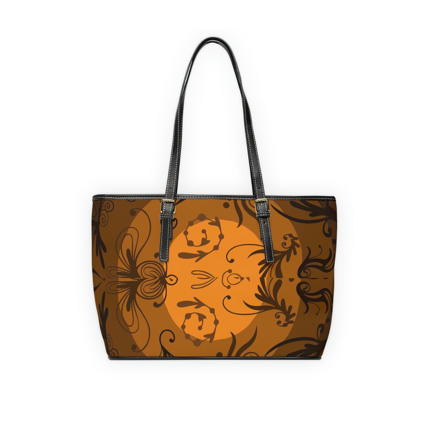 Brown Sugar Leather Shoulder Bag