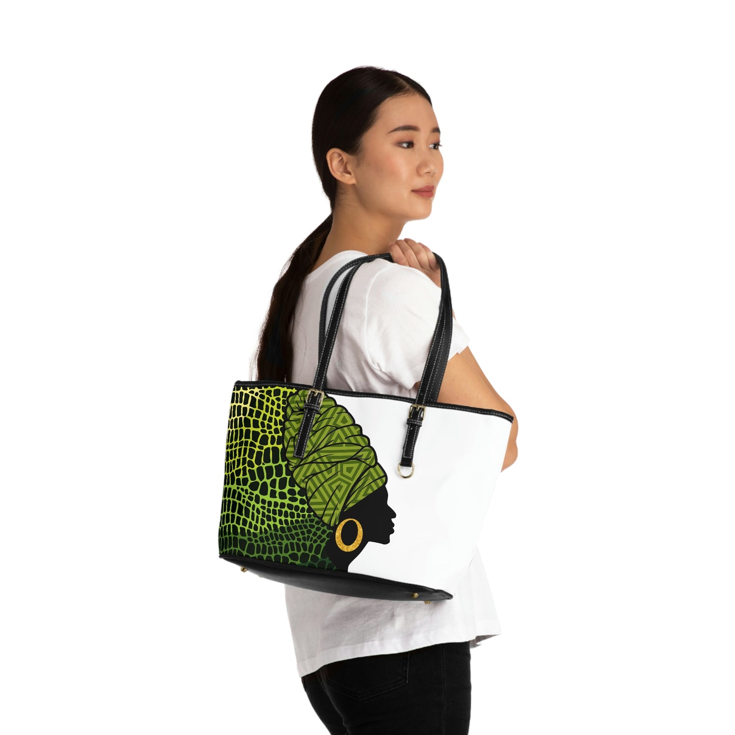 Woman Evolved Leather Shoulder Bag