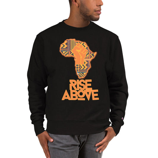 Rise Above Neon Village Rebel Champion Sweatshirt