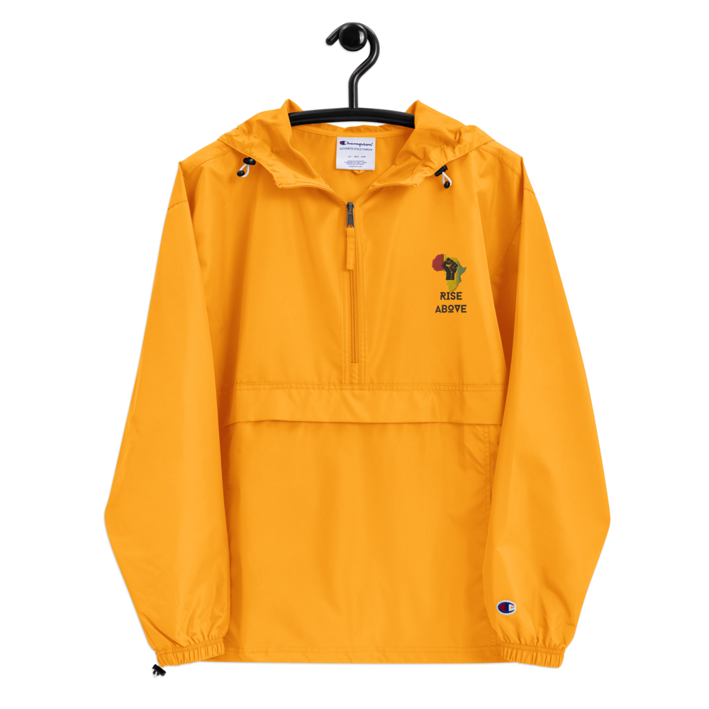Rise Above-Embroidered Champion Packable Jacket