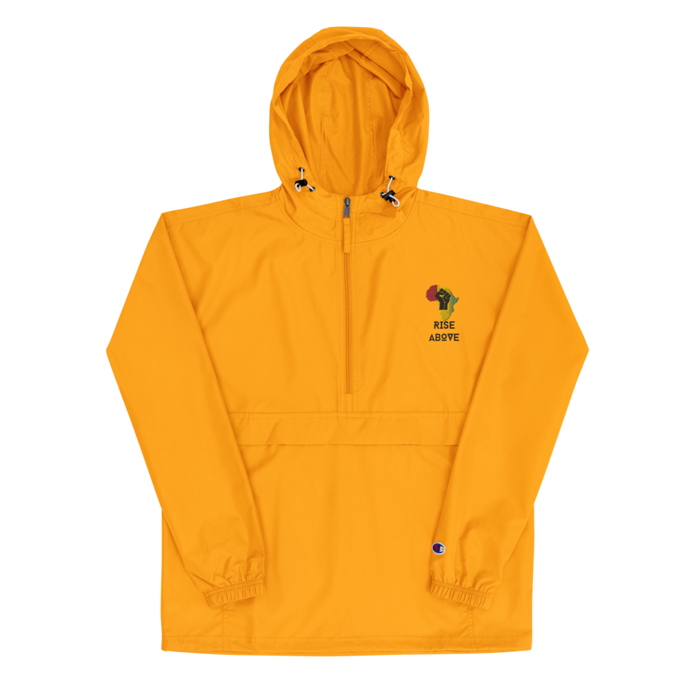Rise Above-Embroidered Champion Packable Jacket