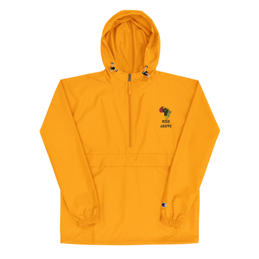 Rise Above-Embroidered Champion Packable Jacket