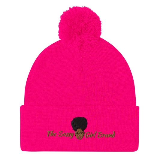 The Sassy Girl Brand-Pom-Pom Beanie