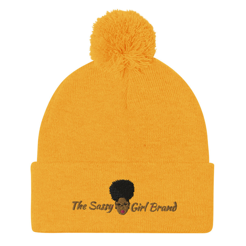The Sassy Girl Brand-Pom-Pom Beanie