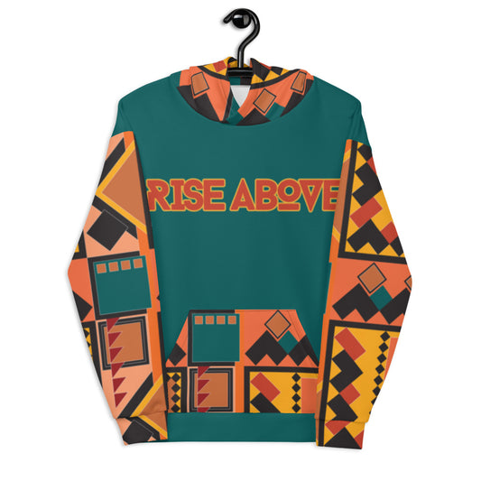 Rise Above-Color Alive Edition Unisex Hoodie