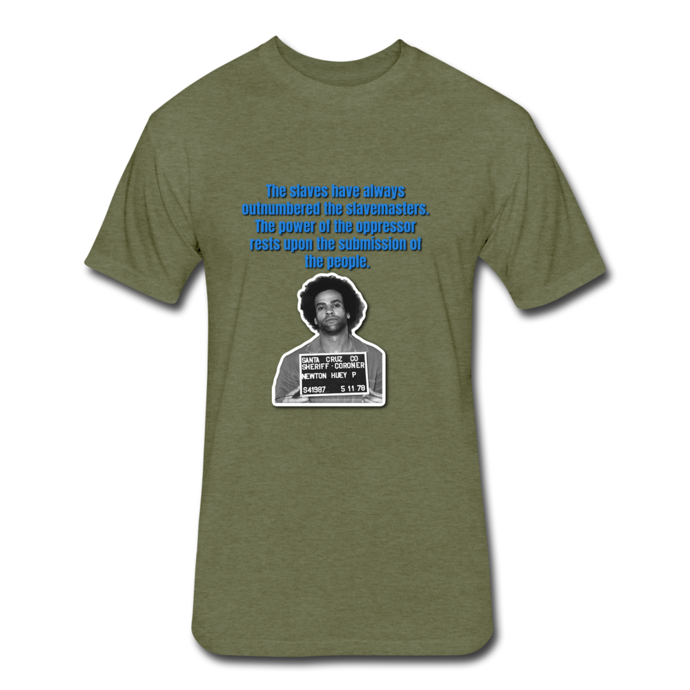 Huey P. Newton - heather military green