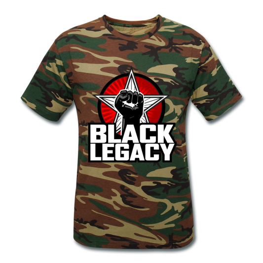 Black Legacy Camouflage T-Shirt - green camouflage
