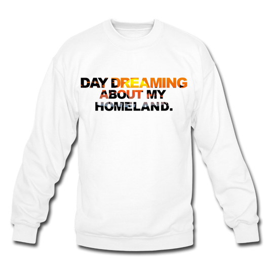 Home Sweet Home- Crewneck Sweatshirt - white