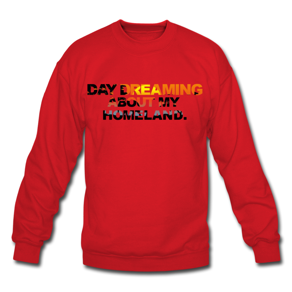 Home Sweet Home- Crewneck Sweatshirt - red