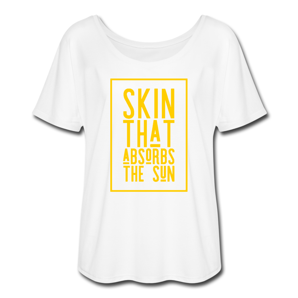 Women’s Flowy T-Shirt - white