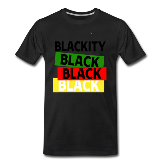 Proud to be black-Men's Premium T-Shirt - black