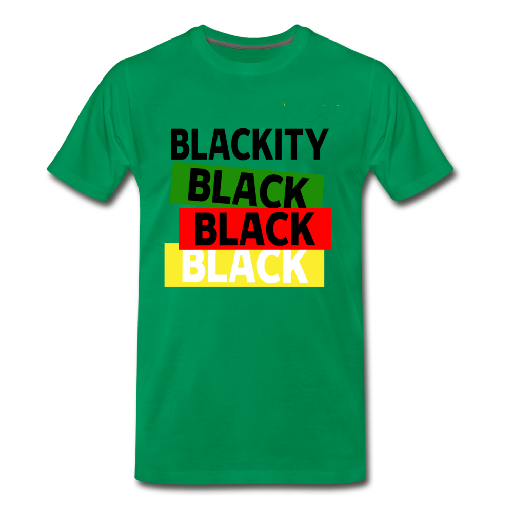 Proud to be black-Men's Premium T-Shirt - kelly green