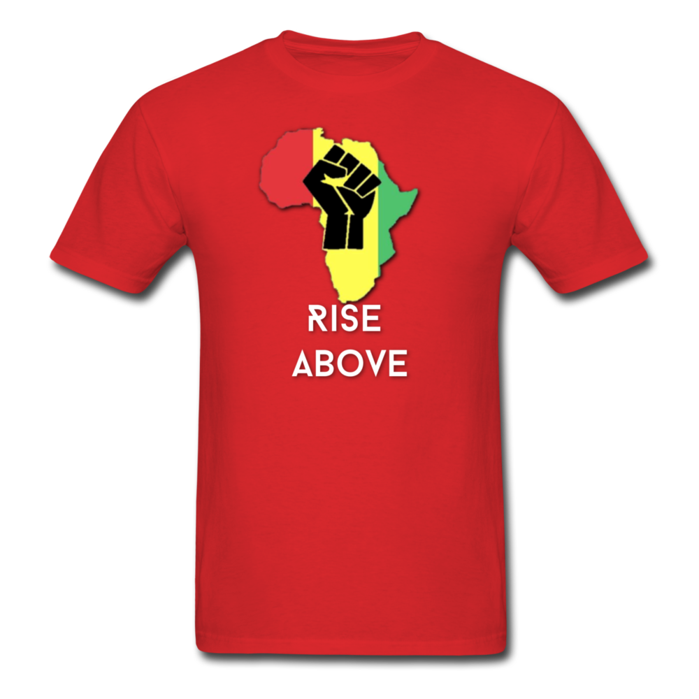 Rise Above-Unisex Classic T-Shirt - red
