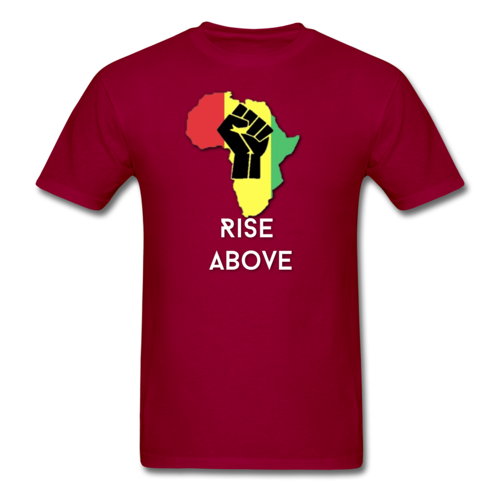 Rise Above-Unisex Classic T-Shirt - dark red