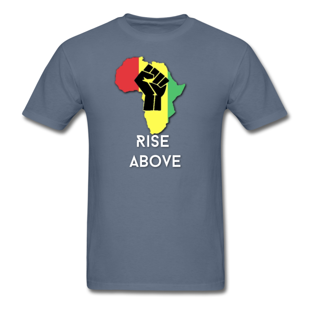 Rise Above-Unisex Classic T-Shirt - denim