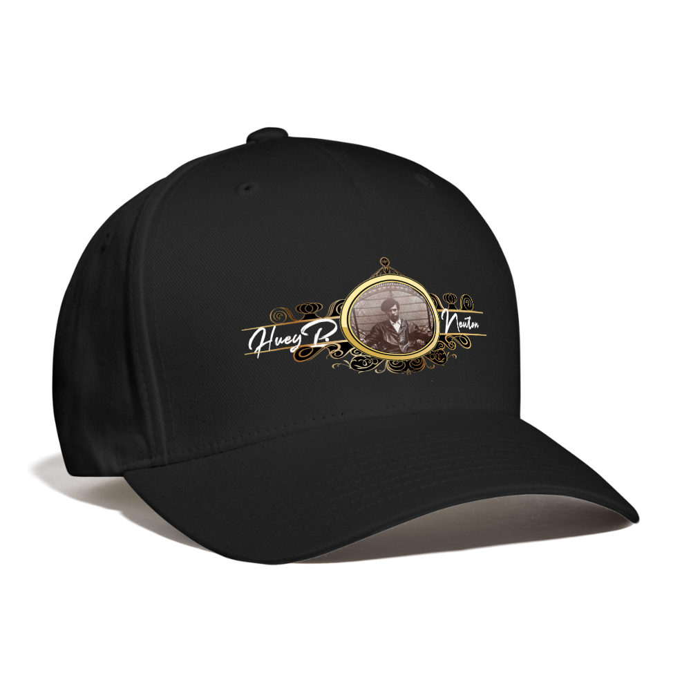 Huey P. Newton-Baseball Cap - black