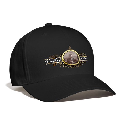 Huey P. Newton-Baseball Cap - black