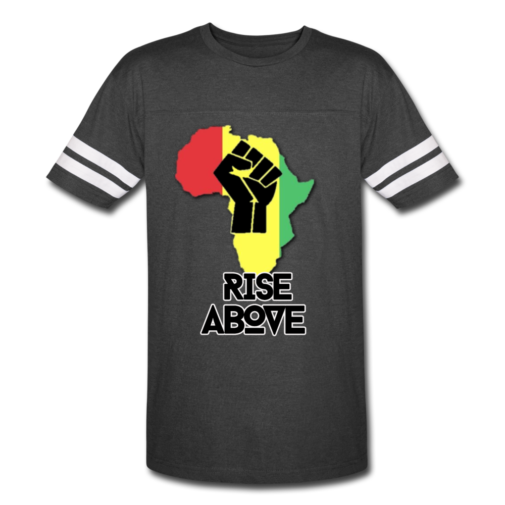 Rise Above Classic Black-Vintage Sport T-Shirt - vintage smoke/white