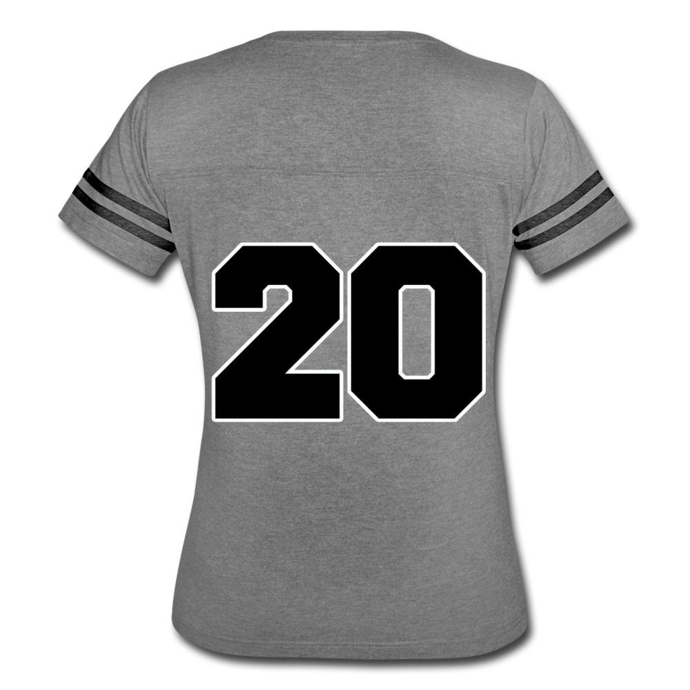 Rise Above Classic Black-Women’s Vintage Sport T-Shirt - heather gray/charcoal