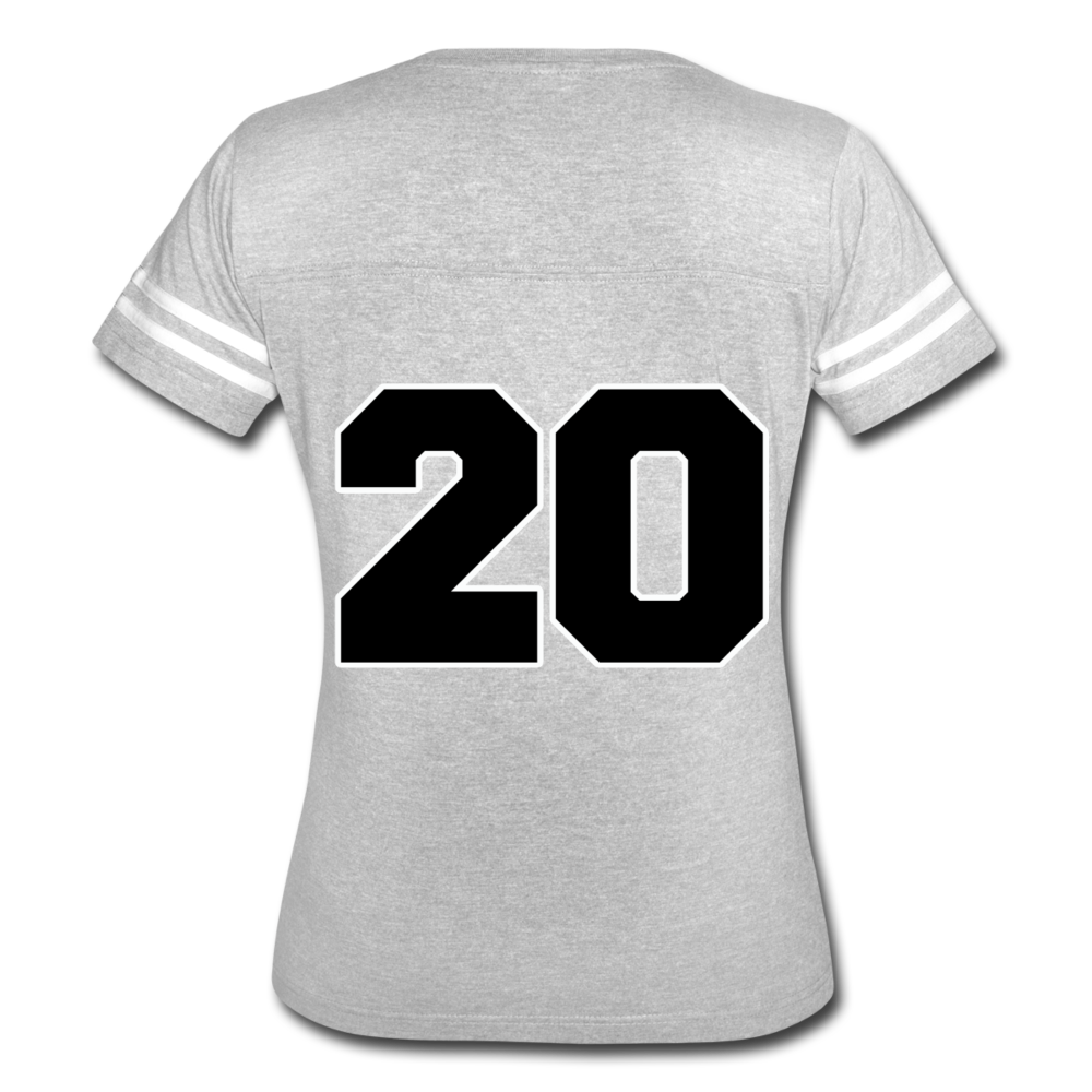 Rise Above Classic Black-Women’s Vintage Sport T-Shirt - heather gray/white