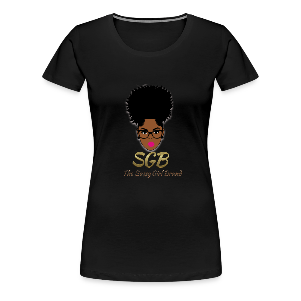SGB Women’s Premium T-Shirt - black