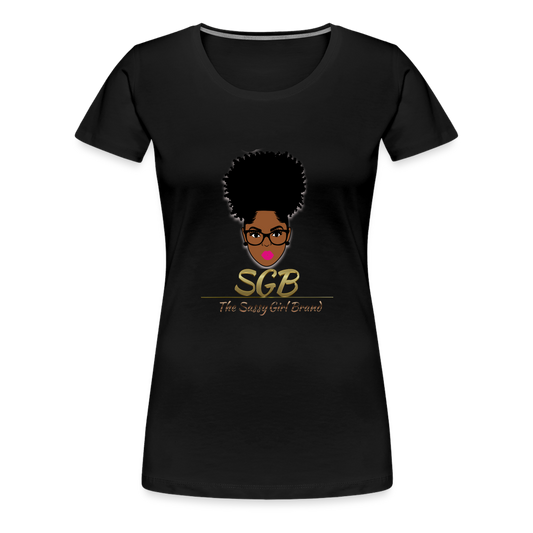 SGB Women’s Premium T-Shirt - black
