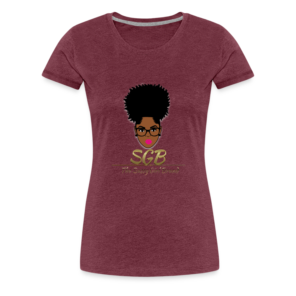 SGB Women’s Premium T-Shirt - heather burgundy
